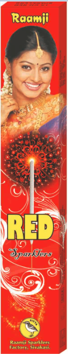 ELITE- 15 CM RED SPARKLERS